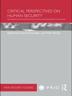Cover of the book Critical Perspectives on Human Security by Edward Maltby