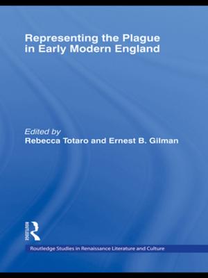 Cover of the book Representing the Plague in Early Modern England by Lisa De Niscia