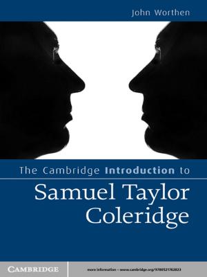 Cover of the book The Cambridge Introduction to Samuel Taylor Coleridge by Tim Stephens