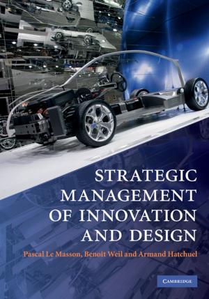 Cover of the book Strategic Management of Innovation and Design by Manish Grover