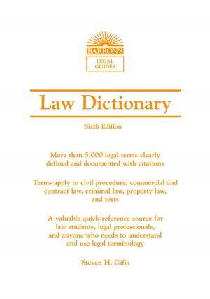 Cover of the book Law Dictionary by I. Edward Alcamo, Ph.D., Barbara Krumhardt, Ph.D.