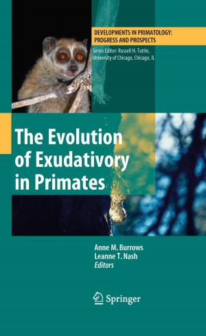 Cover of the book The Evolution of Exudativory in Primates by Maria Shea Terrell, Peter D. Lax
