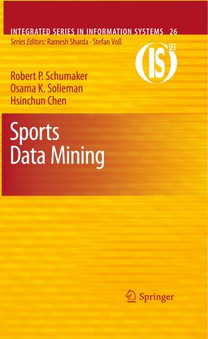 Cover of the book Sports Data Mining by Stanley South