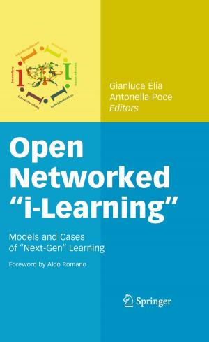 Cover of the book Open Networked "i-Learning" by Alan Hevner, Samir Chatterjee
