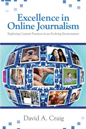 Cover of the book Excellence in Online Journalism by Professor Petruska Clarkson, Simon Cavicchia