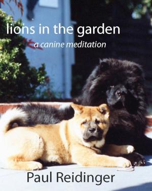Book cover of Lions in the Garden: A Canine Meditation