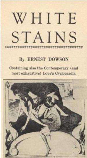 Cover of the book White Stains by Anonymous