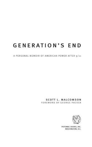 Book cover of Generation's End