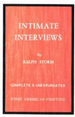 Cover of the book Intimate Interviews by Anonymous
