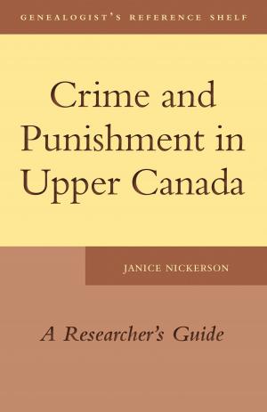 Cover of Crime and Punishment in Upper Canada