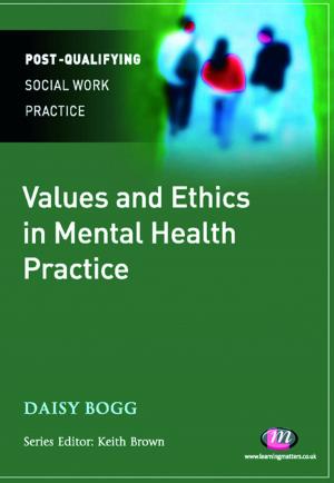 Book cover of Values and Ethics in Mental Health Practice