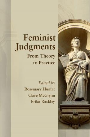 Cover of the book Feminist Judgments by Catherine O'Brien