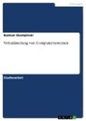 Cover of the book Virtualisierung von Computersystemen by Natascha Poradny