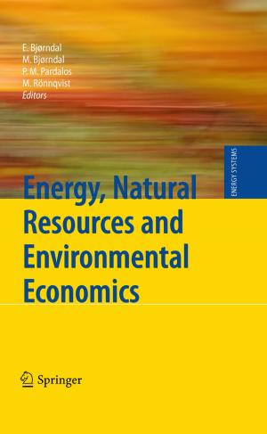 Cover of the book Energy, Natural Resources and Environmental Economics by W. Leistenschneider, R. Nagel