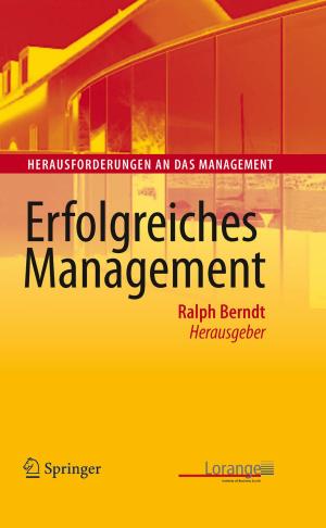 Cover of the book Erfolgreiches Management by Robert J. Stimson, Roger R. Stough, Brian H. Roberts