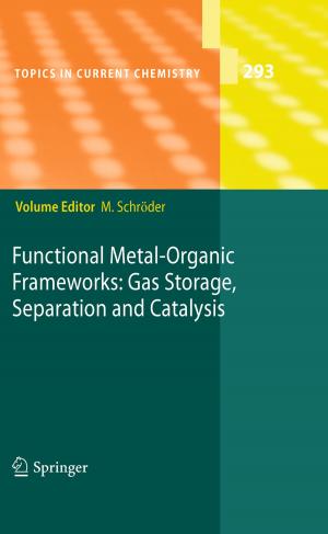 Cover of the book Functional Metal-Organic Frameworks: Gas Storage, Separation and Catalysis by Wolfgang Kuch, Rudolf Schäfer, Peter Fischer, Franz Ulrich Hillebrecht