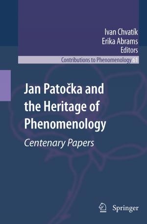 Cover of Jan Patočka and the Heritage of Phenomenology