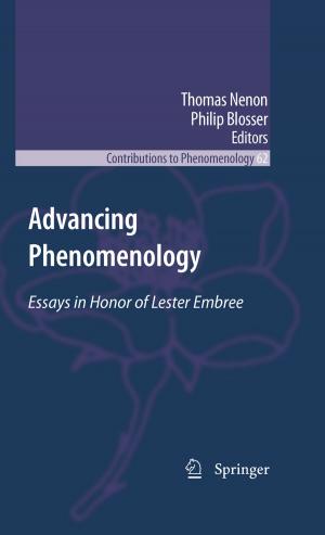 Cover of the book Advancing Phenomenology by Edward G. Ballard