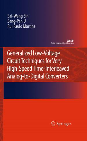 Cover of the book Generalized Low-Voltage Circuit Techniques for Very High-Speed Time-Interleaved Analog-to-Digital Converters by Anne Edwards