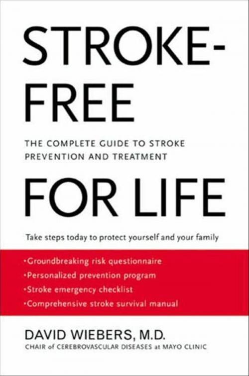 Cover of the book Stroke-Free for Life by David Wiebers M.D., HarperCollins e-books