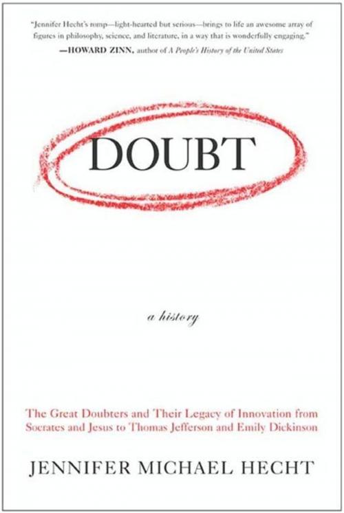 Cover of the book Doubt: A History by Jennifer Hecht, HarperOne