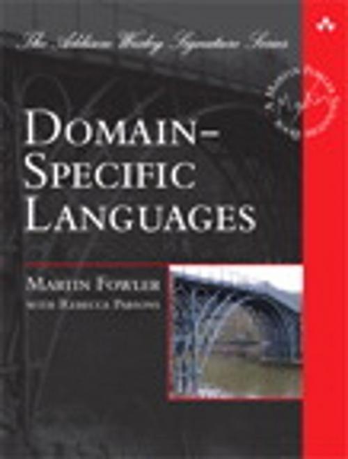 Cover of the book Domain-Specific Languages by Martin Fowler, Pearson Education