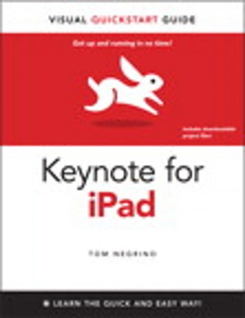 Cover of the book Keynote for iPad by Tom Negrino, Pearson Education