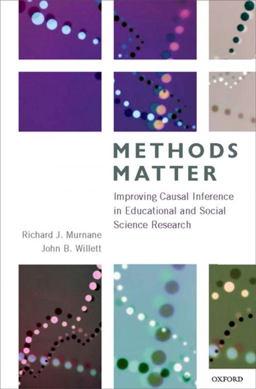 Cover of the book Methods Matter by Richard J. Murnane, John B. Willett, Oxford University Press