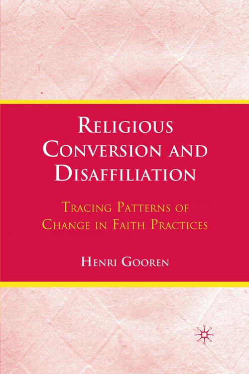 Cover of the book Religious Conversion and Disaffiliation by H. Gooren, Palgrave Macmillan US