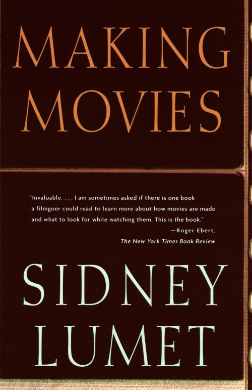 Cover of the book Making Movies by Sidney Lumet, Knopf Doubleday Publishing Group