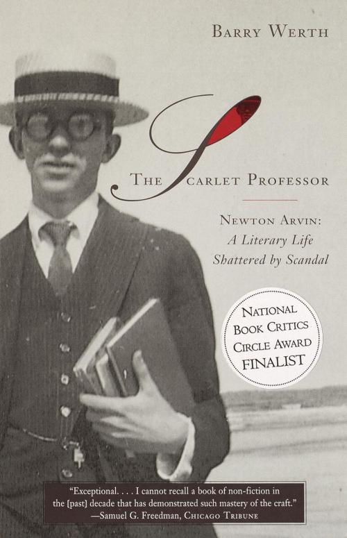 Cover of the book The Scarlet Professor by Barry Werth, Knopf Doubleday Publishing Group
