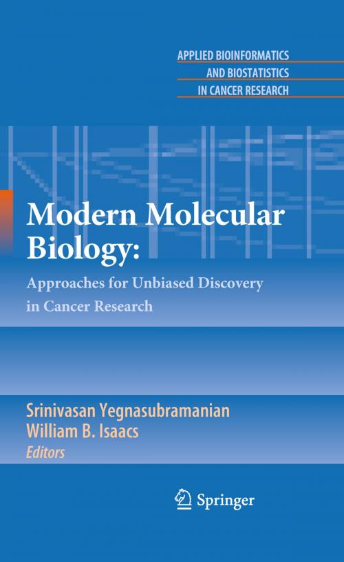 Cover of the book Modern Molecular Biology: by , Springer New York
