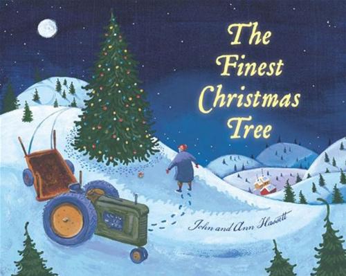 Cover of the book The Finest Christmas Tree by Ann Hassett, Houghton Mifflin Harcourt