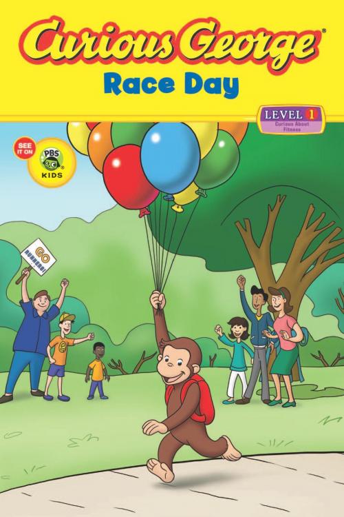Cover of the book Curious George Race Day (CGTV Reader) by H. A. Rey, Houghton Mifflin Harcourt