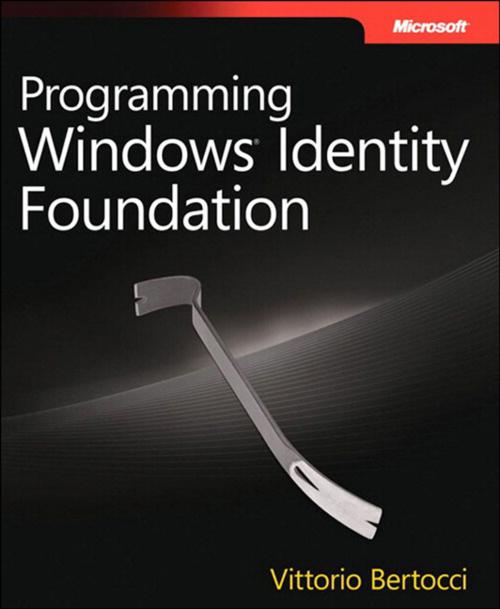 Cover of the book Programming Windows Identity Foundation by Vittorio Bertocci, Pearson Education