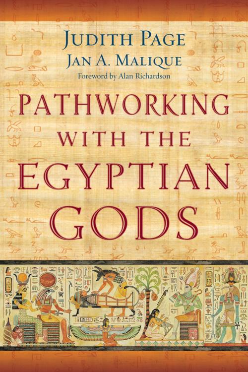 Cover of the book Pathworking with the Egyptian Gods by Judith Page, Jan A. Malique, Llewellyn Worldwide, LTD.