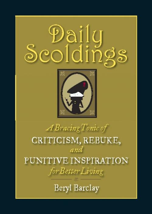 Cover of the book Daily Scoldings by Beryl Barclay, Running Press