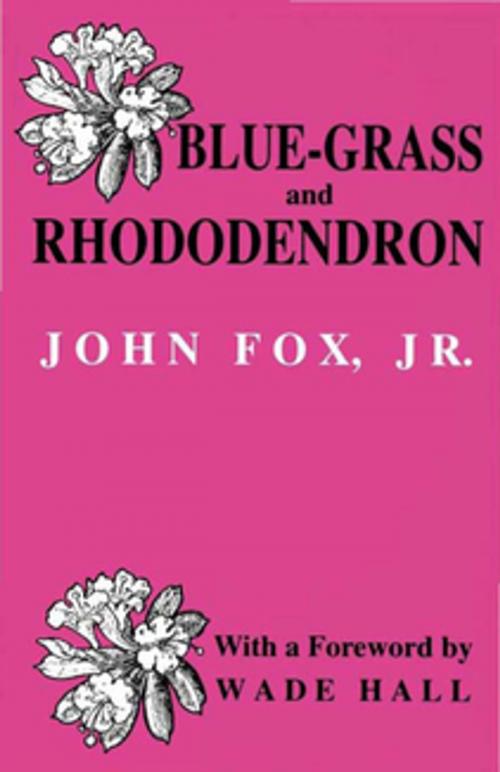 Cover of the book Blue-grass and Rhododendron by John Fox Jr., The University Press of Kentucky