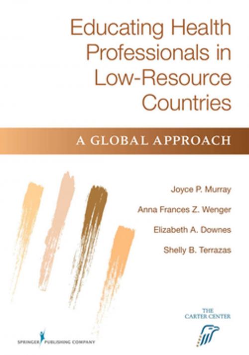 Cover of the book Educating Health Professionals in Low-Resource Countries by Joyce P. Murray, EdD, RN, FAAN, Fran Wenger, PhD, RN, FAAN, Shelly Brownsberger Terrazas, MS, Elizabeth Downes, MPH, MSN, Dr. Elizabeth Downes, MPH, MSN, RN-C, APRN, Springer Publishing Company