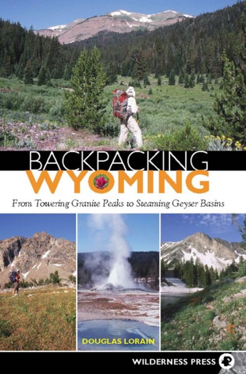 Cover of the book Backpacking Wyoming by Douglas Lorain, Wilderness Press
