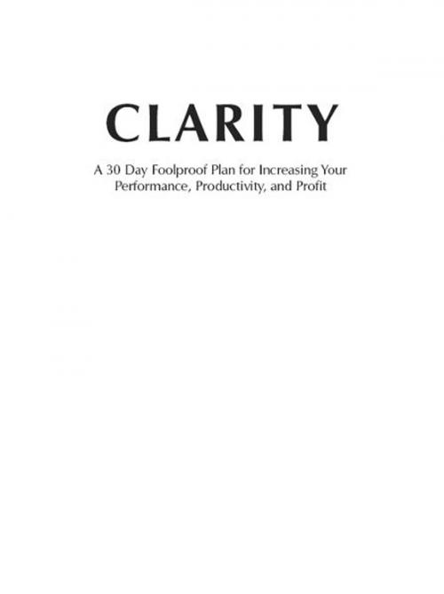 Cover of the book CLARITY by Robert Bohlen, Terry Martin, BookBaby