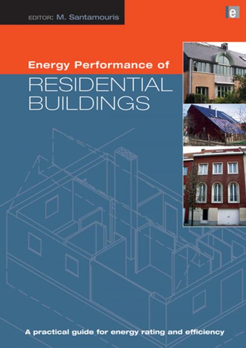 Cover of the book Energy Performance of Residential Buildings by Mat Santamouris, CRC Press