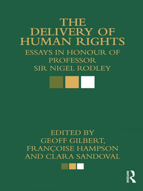 Cover of the book The Delivery of Human Rights by , Taylor and Francis