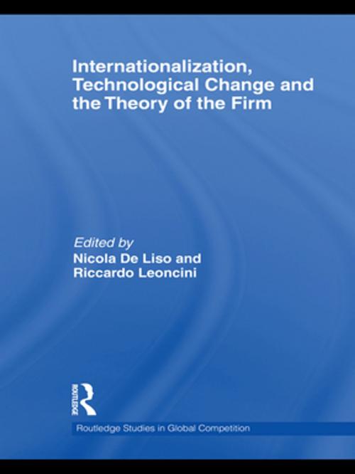 Cover of the book Internationalization, Technological Change and the Theory of the Firm by , Taylor and Francis