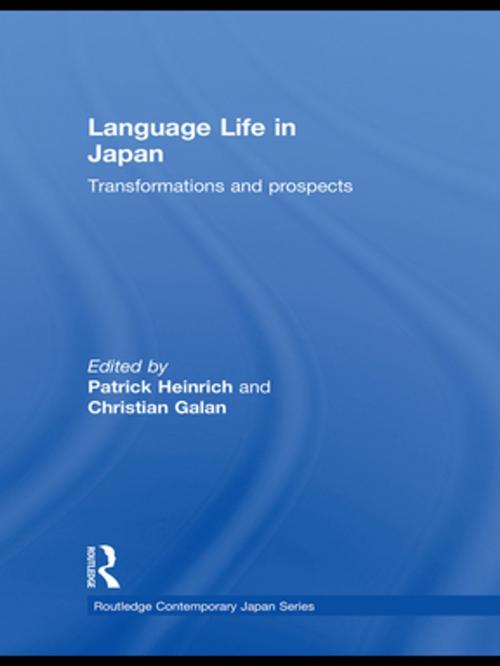 Cover of the book Language Life in Japan by , Taylor and Francis