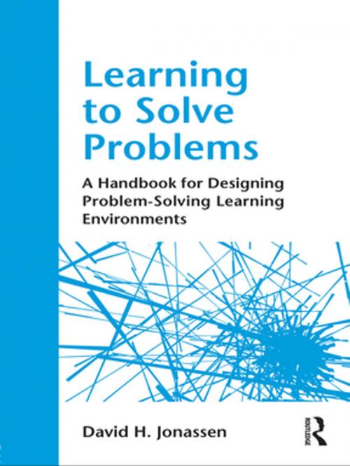 Cover of the book Learning to Solve Problems by David H. Jonassen, Taylor and Francis