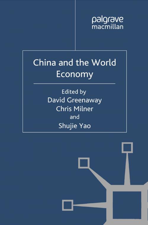 Cover of the book China and the World Economy by , Palgrave Macmillan UK
