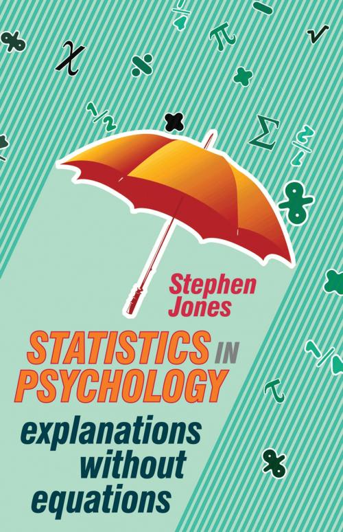 Cover of the book Statistics in Psychology by Stephen Jones, Macmillan Education UK