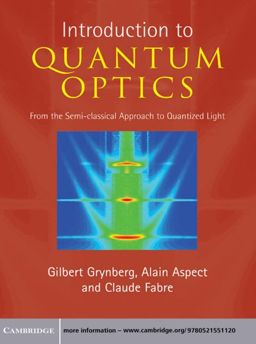 Cover of the book Introduction to Quantum Optics by Gilbert Grynberg, Alain Aspect, Claude Fabre, Cambridge University Press