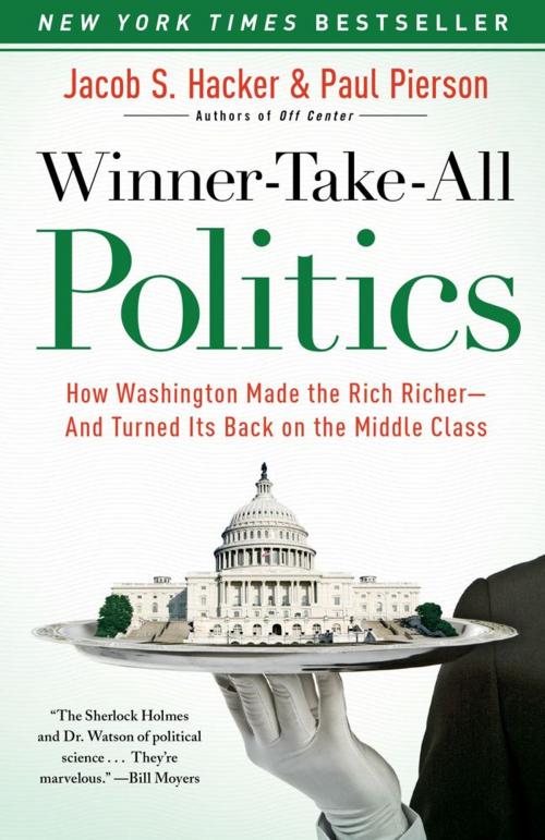 Cover of the book Winner-Take-All Politics by Jacob S. Hacker, Paul Pierson, Simon & Schuster
